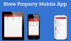 Get Shwe Property App from google play